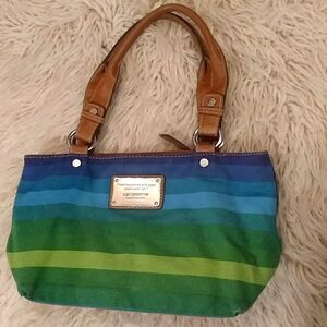 Liz Claiborne, Multi color, hand bag, nice condition
